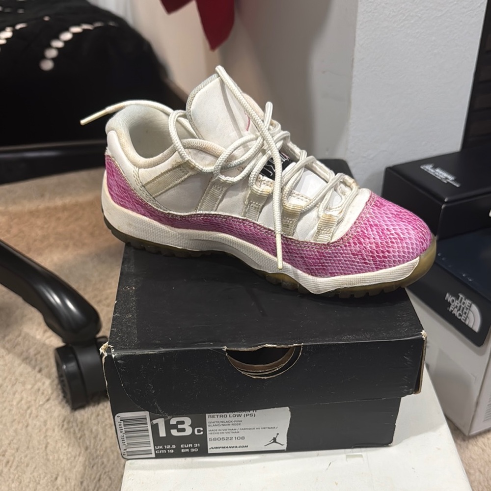 Jordan Kids Sneakers - White and Pink